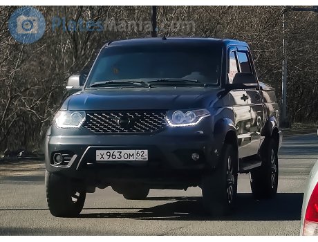 х963ом62, UAZ 23632 Pickup