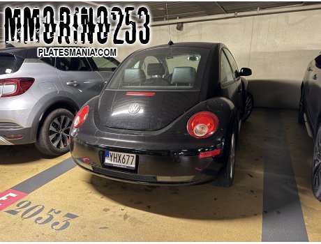 YHX 677, Volkswagen Beetle