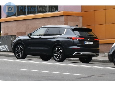 KA 3532 PA, Mitsubishi Outlander