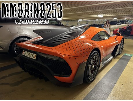 BE 101233, Mercedes-Benz AMG One