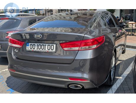 16 OOIOOIOO, Kia K5