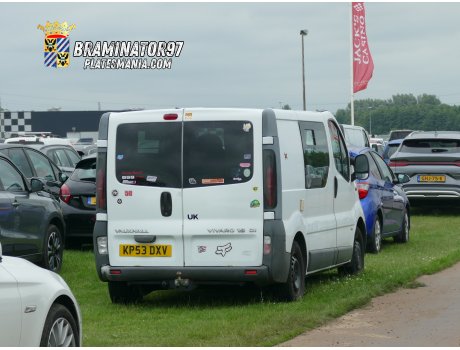 KP53 DXV, Vauxhall Vivaro