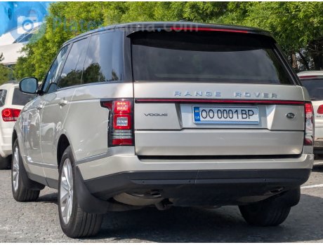OO 0001 BP, Land Rover Range Rover