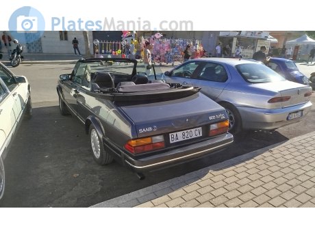 BA 820 CV, SAAB 900
