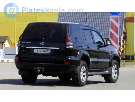 р416рн39, Toyota Land Cruiser Prado