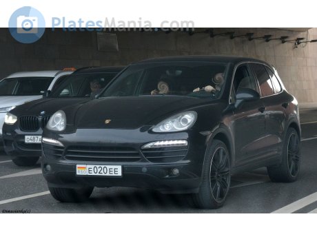 е020ее, Porsche Cayenne