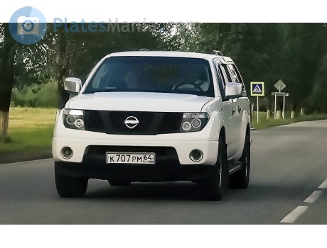 к707рм64, Nissan Navara
