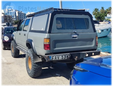 FAV 136, Toyota Hilux