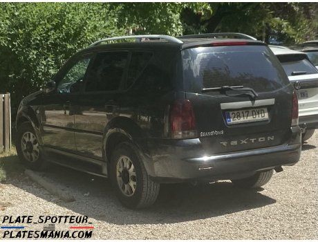 2817 DYD, SsangYong (KGM) Rexton