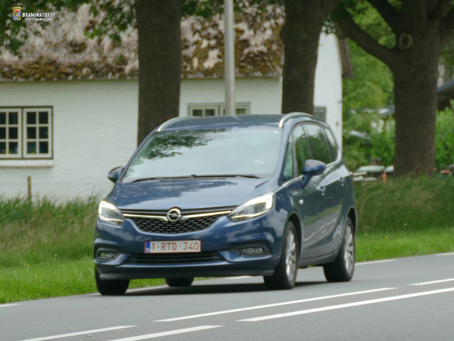 1-RTD-340, Opel Zafira 3rd gen (C; P12), facelift, 2016–2019