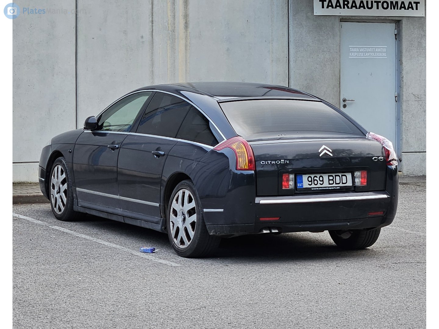 969 BDD, Citroёn C6 1st gen (X6; Global-market), 2005–2012