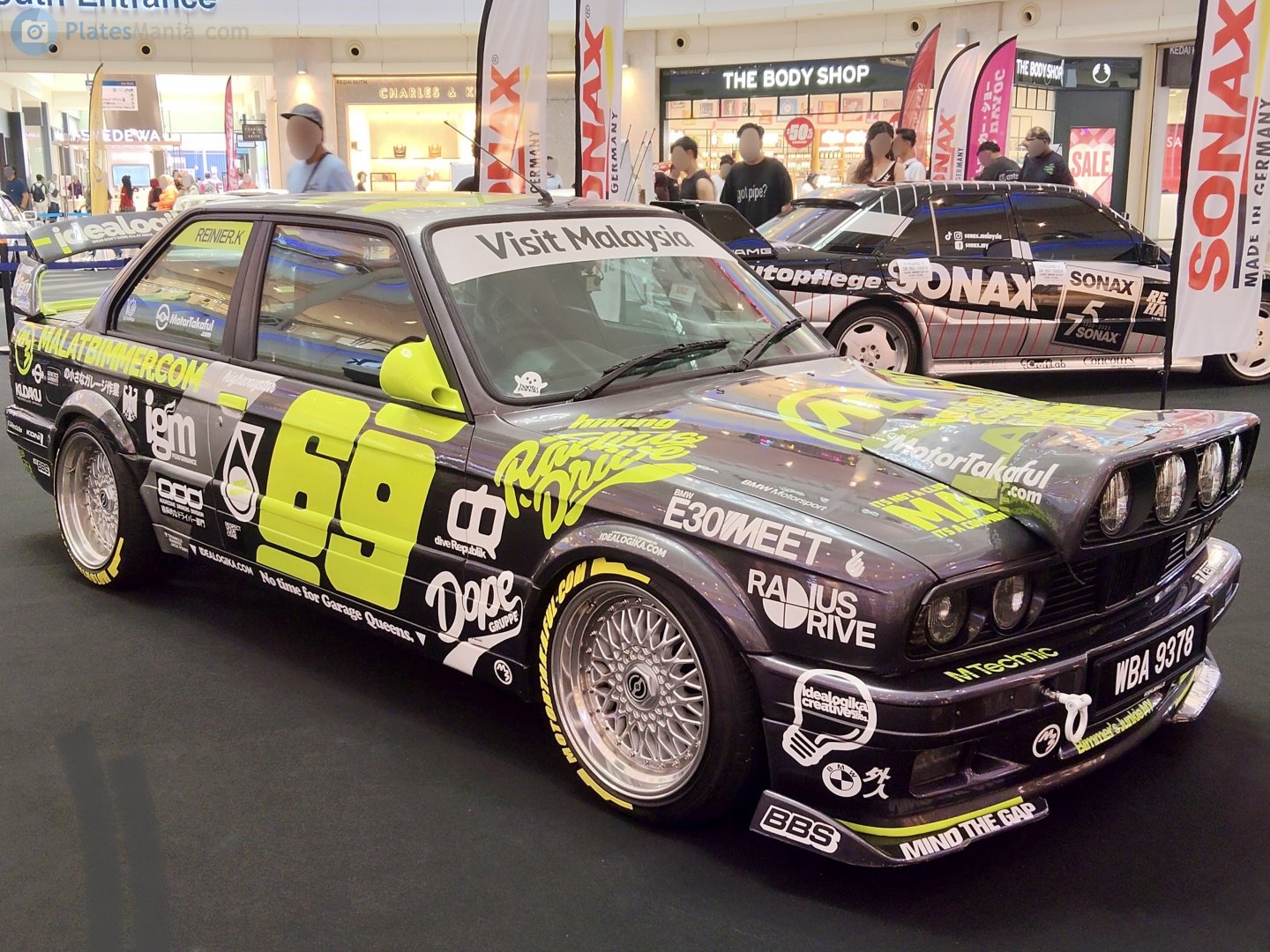 WBA 9378, BMW 3 Series 2nd gen Coupé (E30), 1982–1991