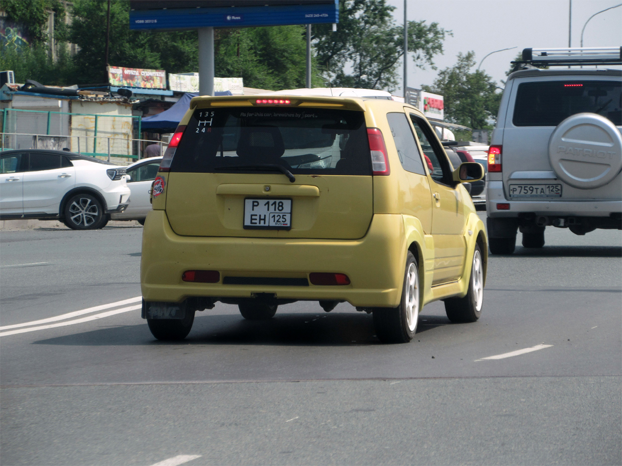 р 118 ен 125, Suzuki Swift 4th gen 3-door Hatch (HT51S/HT81S; JP-market), 2000–2006