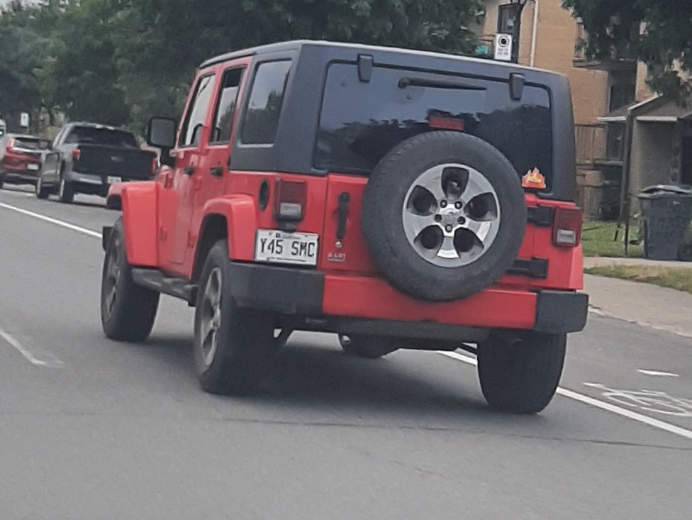 Y45 SMC, Jeep Wrangler 3rd gen 5-door SUV (JK), 2006–2018
