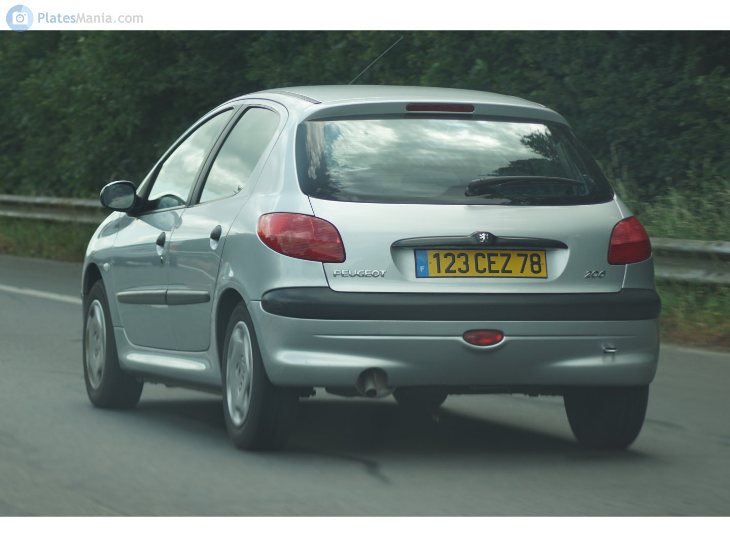 123 CEZ 78, Peugeot 206 1st gen 5-door Hatch (T11), 1998–2009 (–2012 for IR-market)