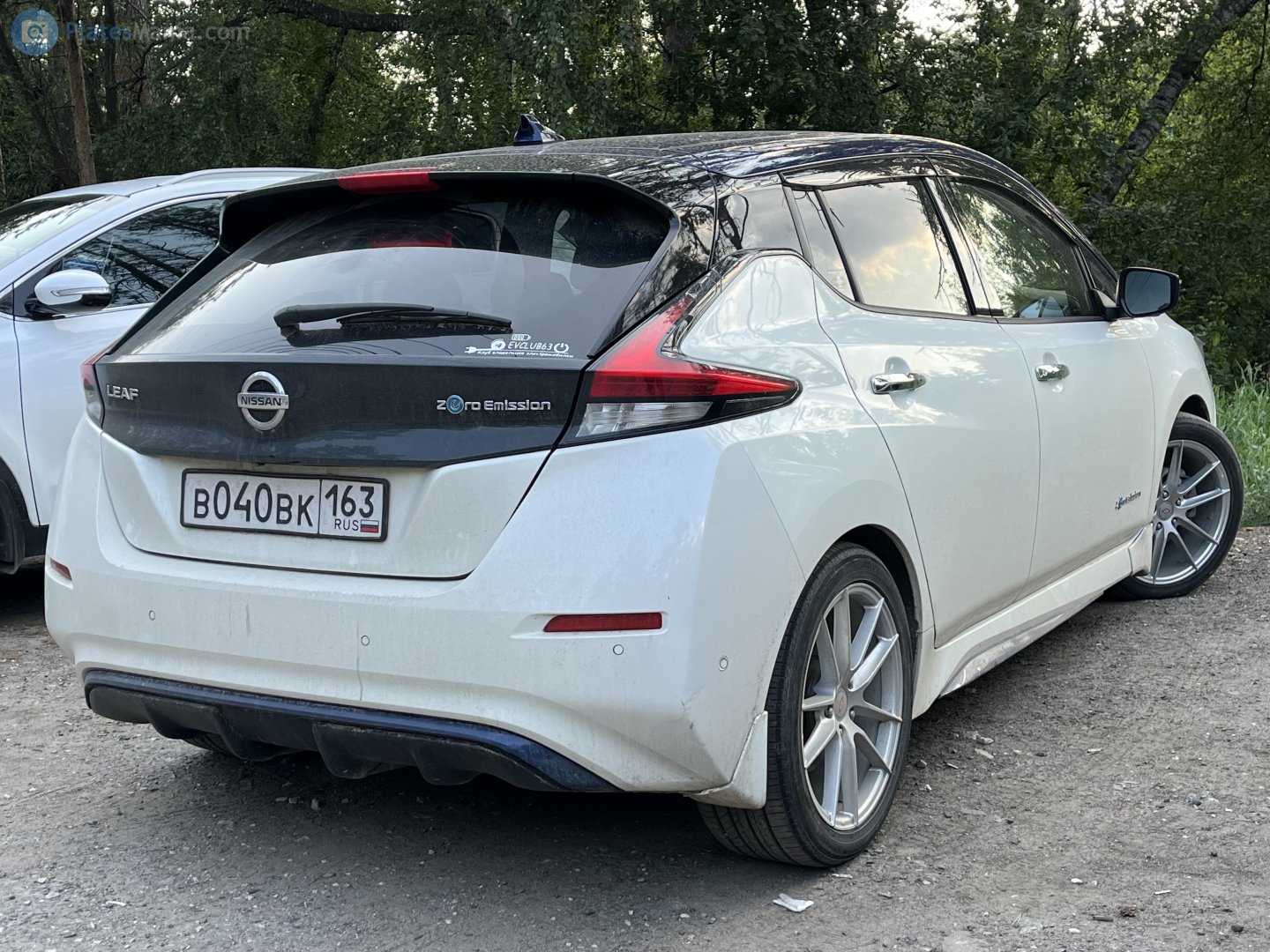 в 040 вк 163, Nissan Leaf 