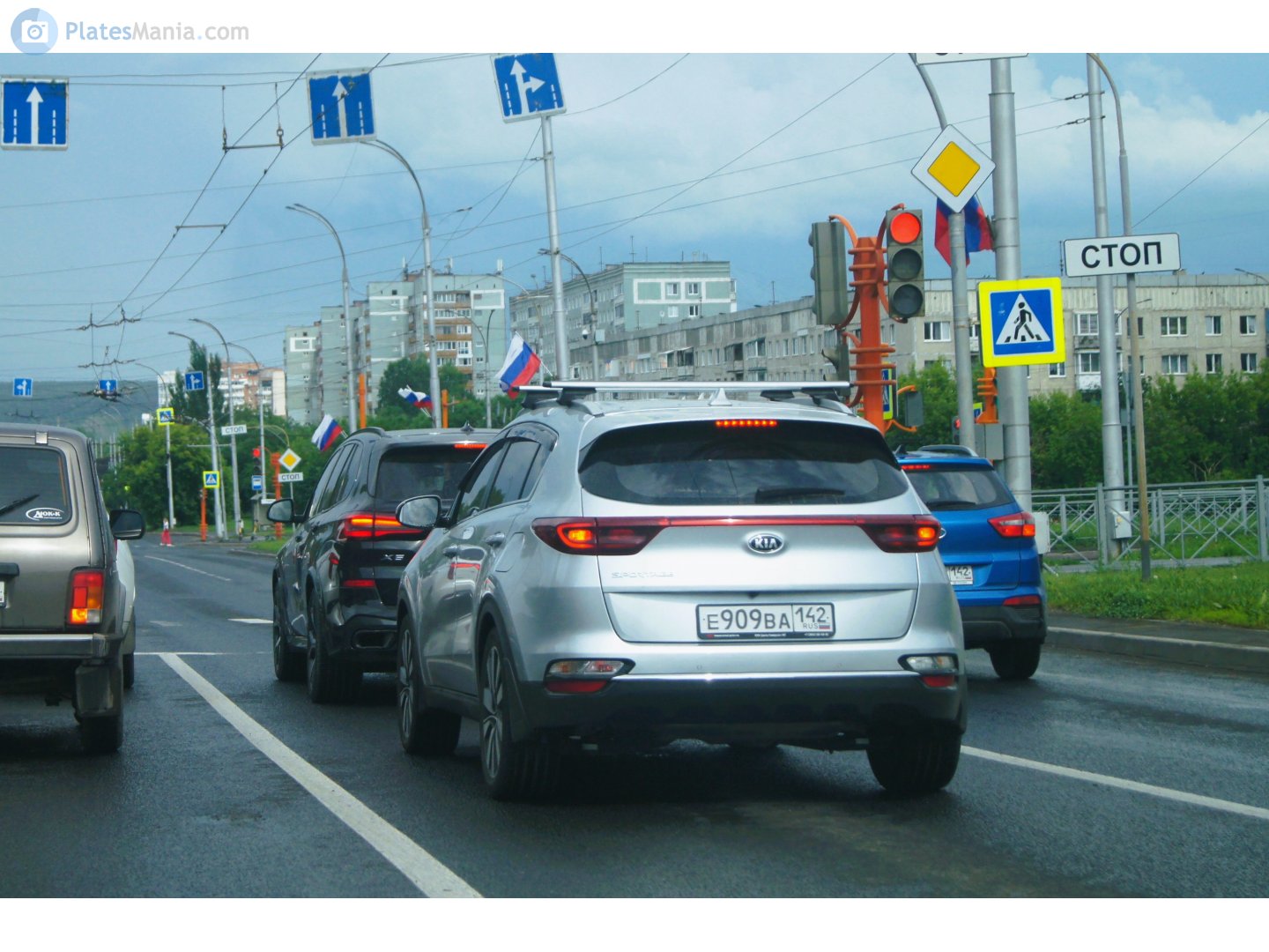 е 909 ва 142, Kia Sportage 4th gen (QL), facelift, 2018–2022