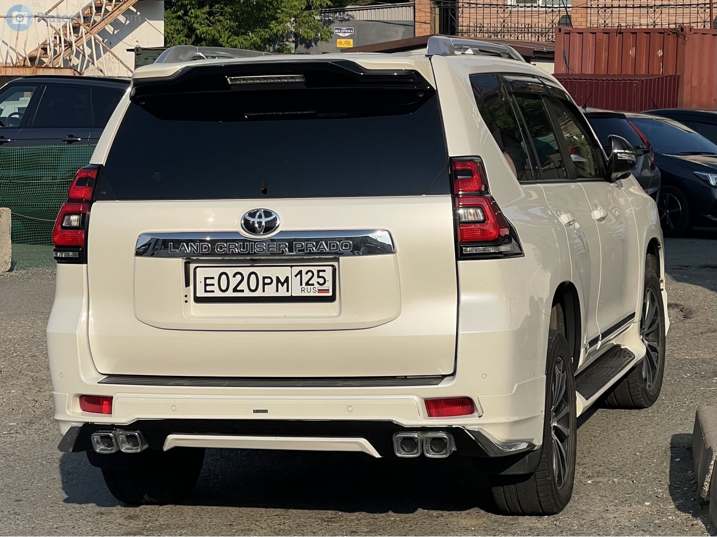 е 020 рм 125, Toyota Land Cruiser Prado 4th gen 5-door SUV (J150), 2nd facelift, 2017–2023