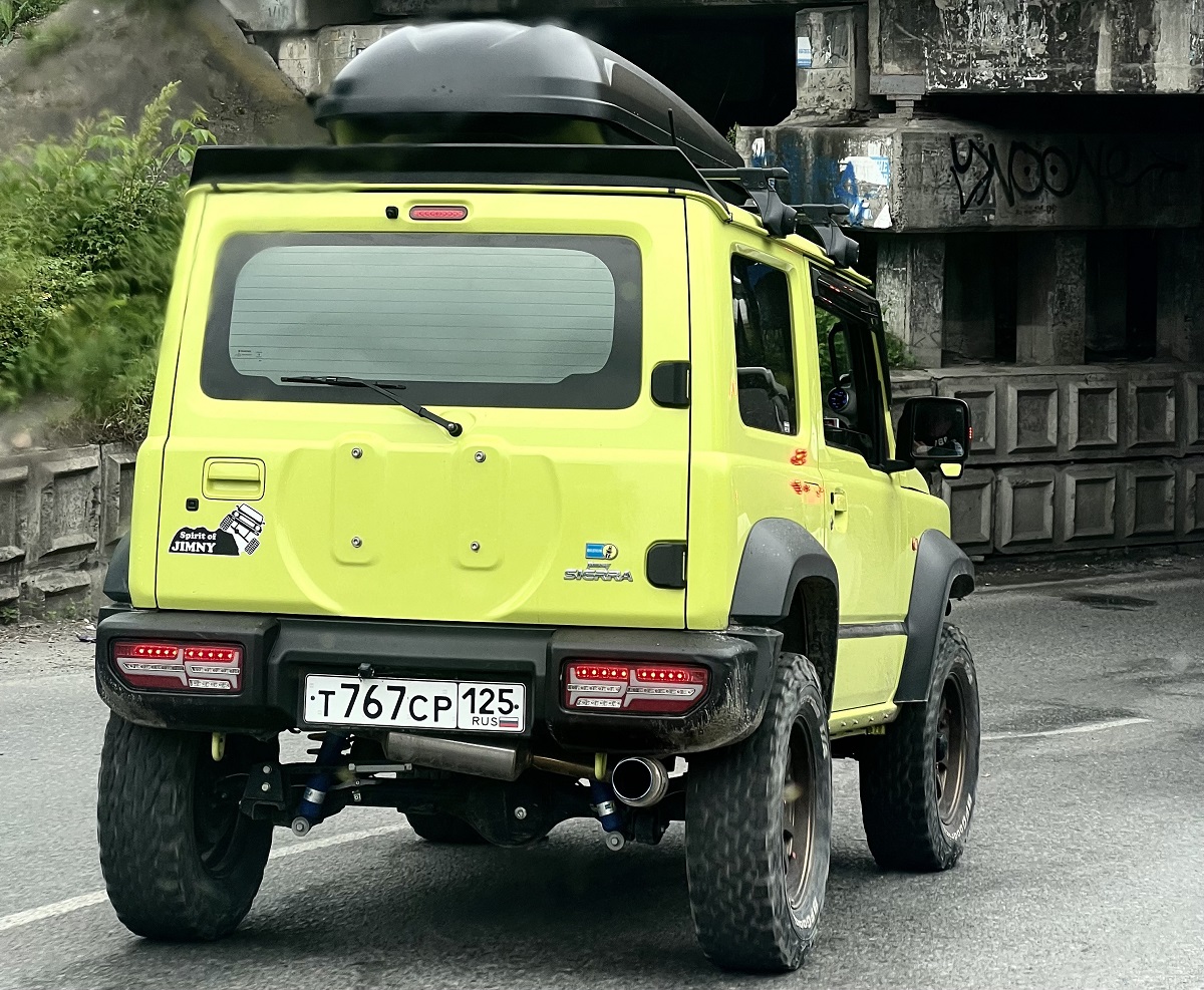 т 767 ср 125, Suzuki Jimny Sierra 3rd gen (JB74W), 2018–