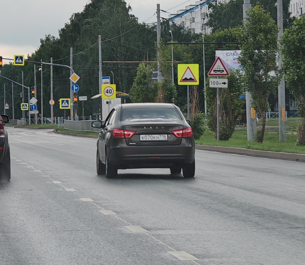 к 070 кн 716, Lada (VAZ) Vesta 1st gen Sedan (GFL), 2015–2022