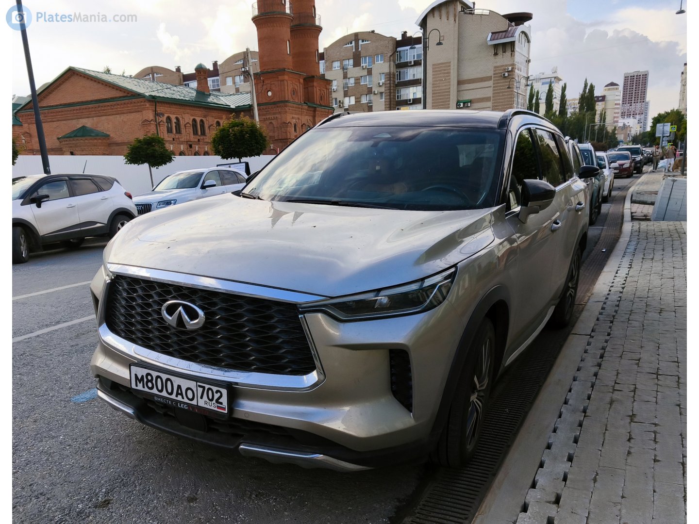 м 800 ао 702, Infiniti QX50/EX-Series 2nd gen QX (J55), 2017–