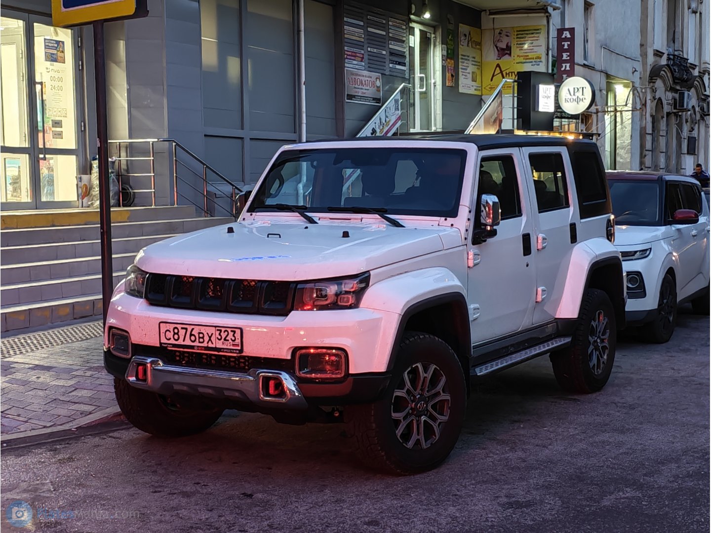с 876 вх 323, BAIC Beijing BJ40 2nd gen, 2023–