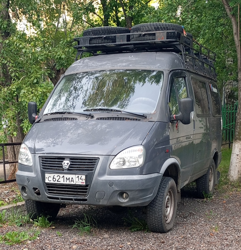 с 621 ма 14, GAZ Соболь (Sobol) 2752 Van, facelift, 2003–