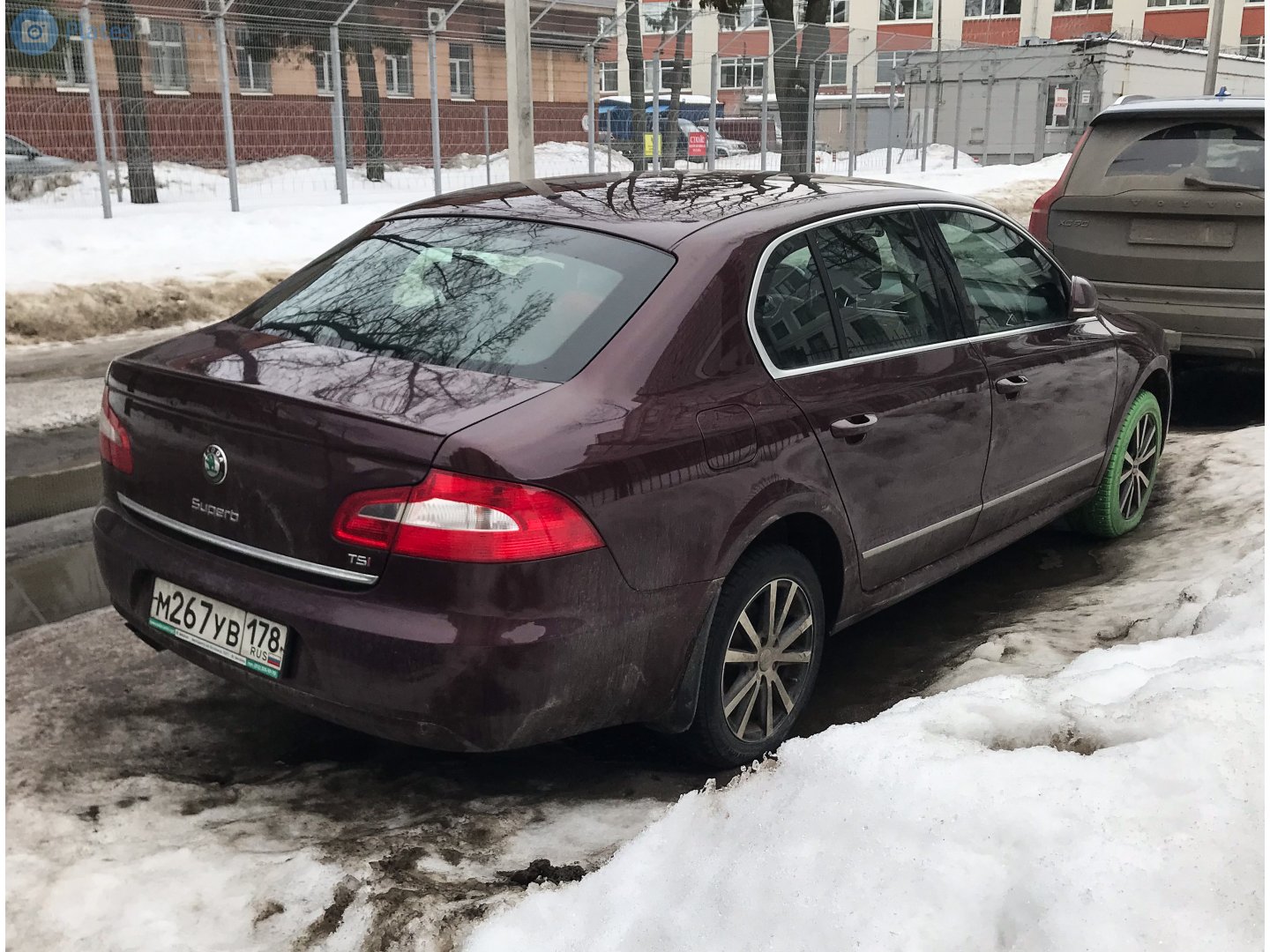 м 267 ув 178, Skoda Superb 2nd gen Sedan/Liftback (B6/3T4), 2008–2013