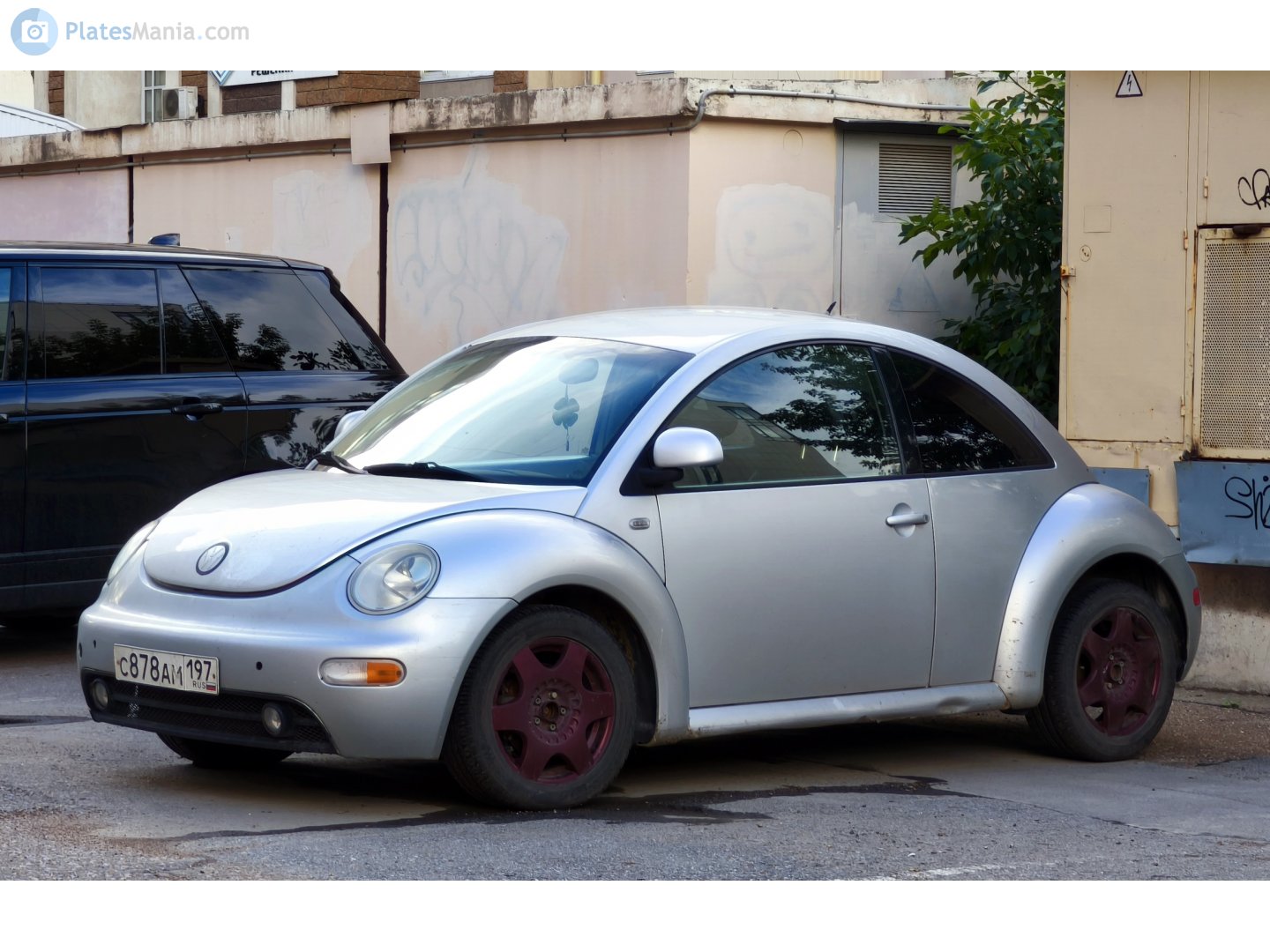 с 878 ам 197, Volkswagen Beetle 2nd gen (New Beetle) Coupé (1C/9C), 1997–2005