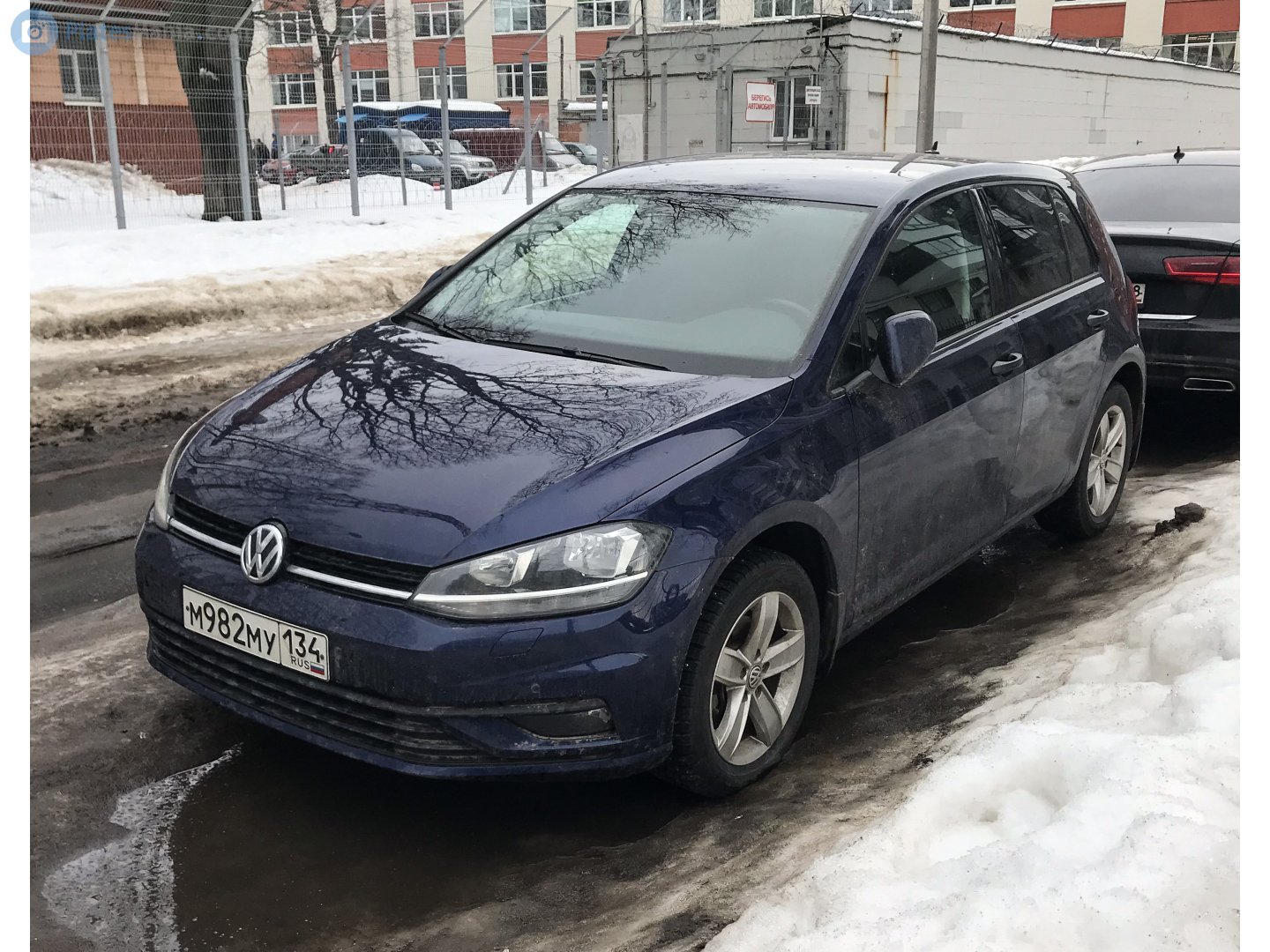 м 982 му 134, Volkswagen Golf 7th gen 5-door Hatch (5G), facelift, 2017–2021