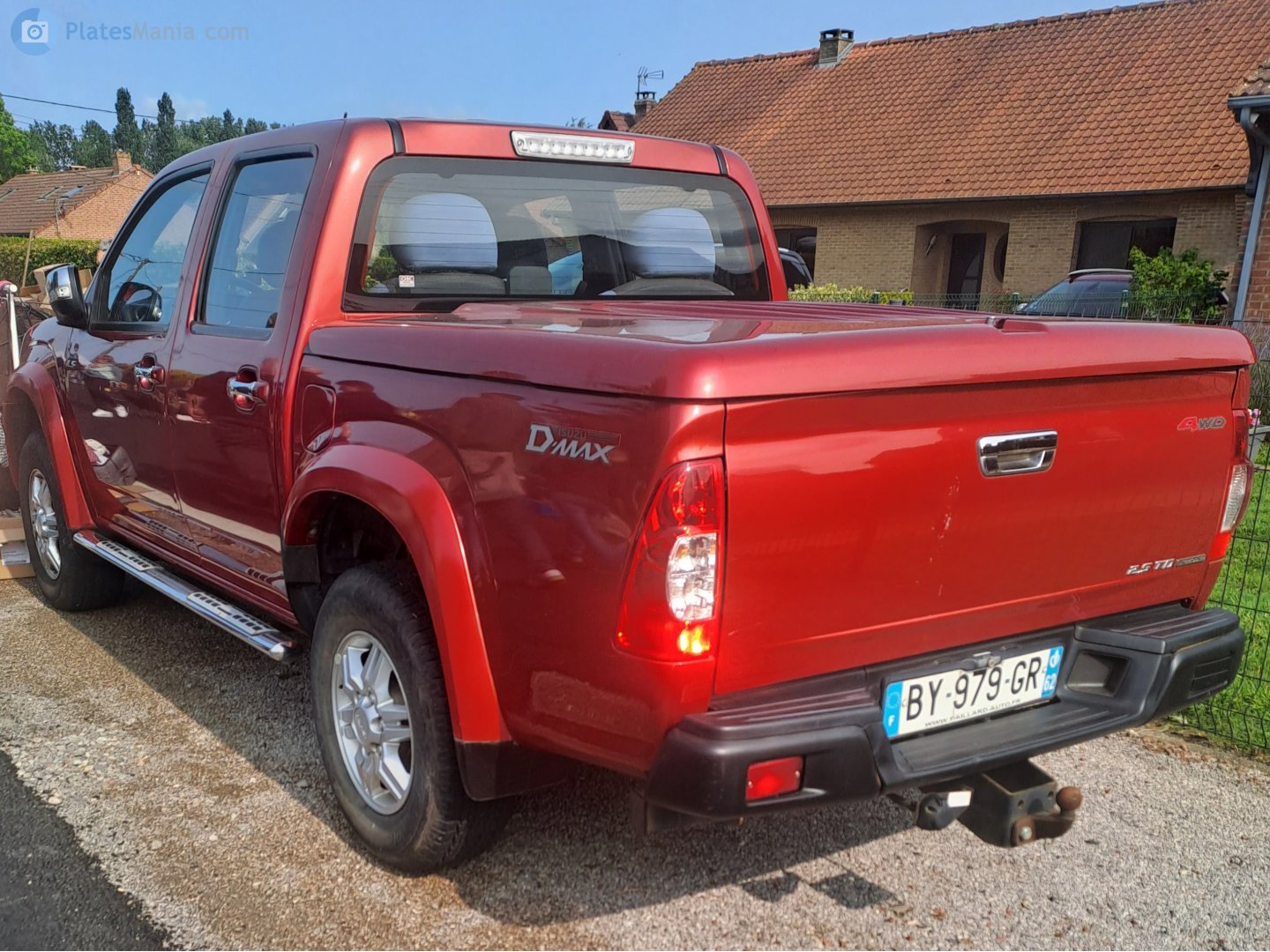 BY-979-GR, Isuzu D-Max 2nd gen (RT50), 2011–2021