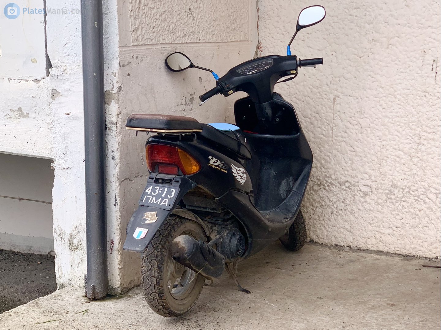 4313 ПМА, License plate without vehicle 