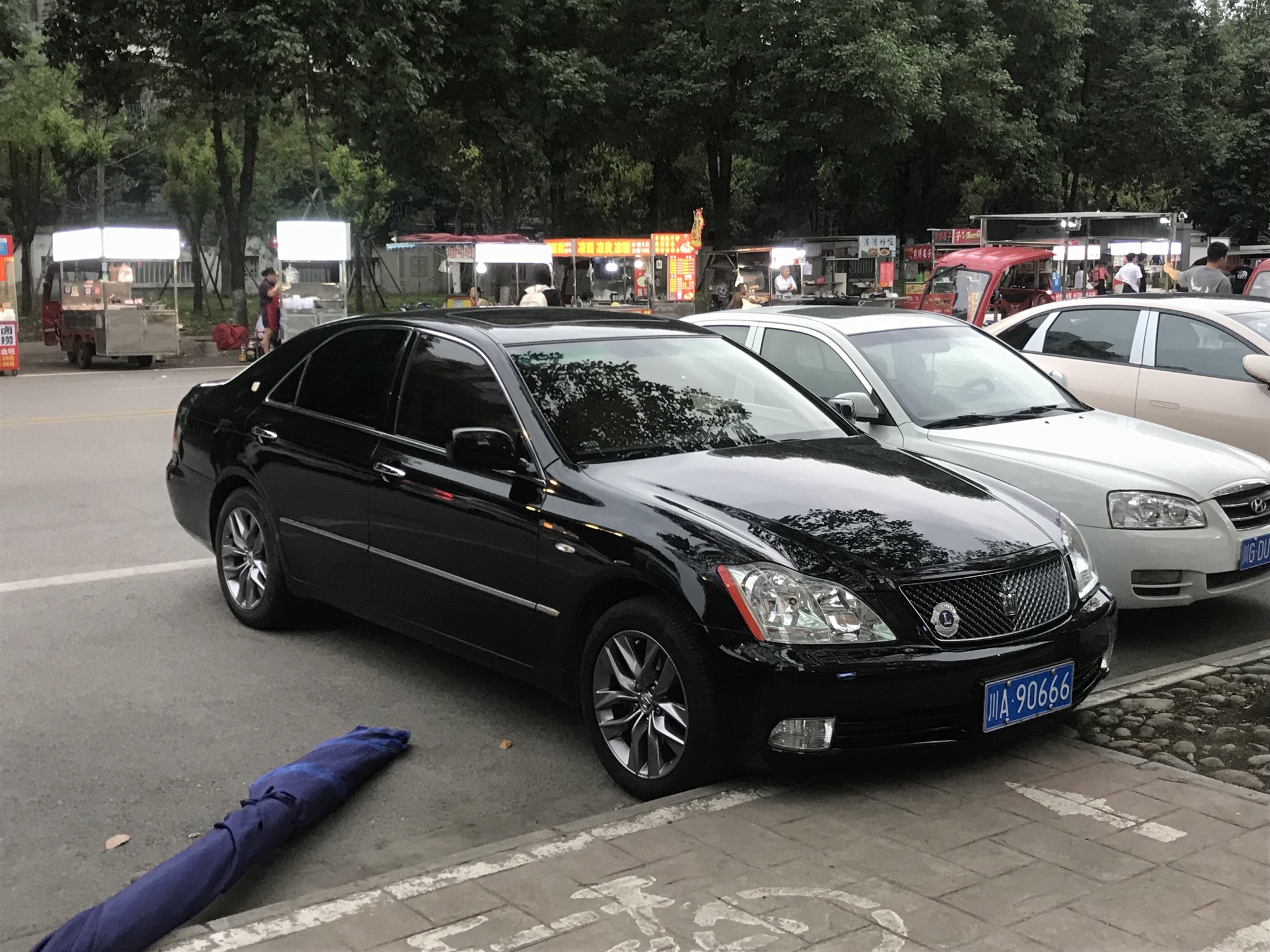 川A·90666, Toyota Crown 12th gen (S180), 2003–2008  (­–2009 for CN-market)