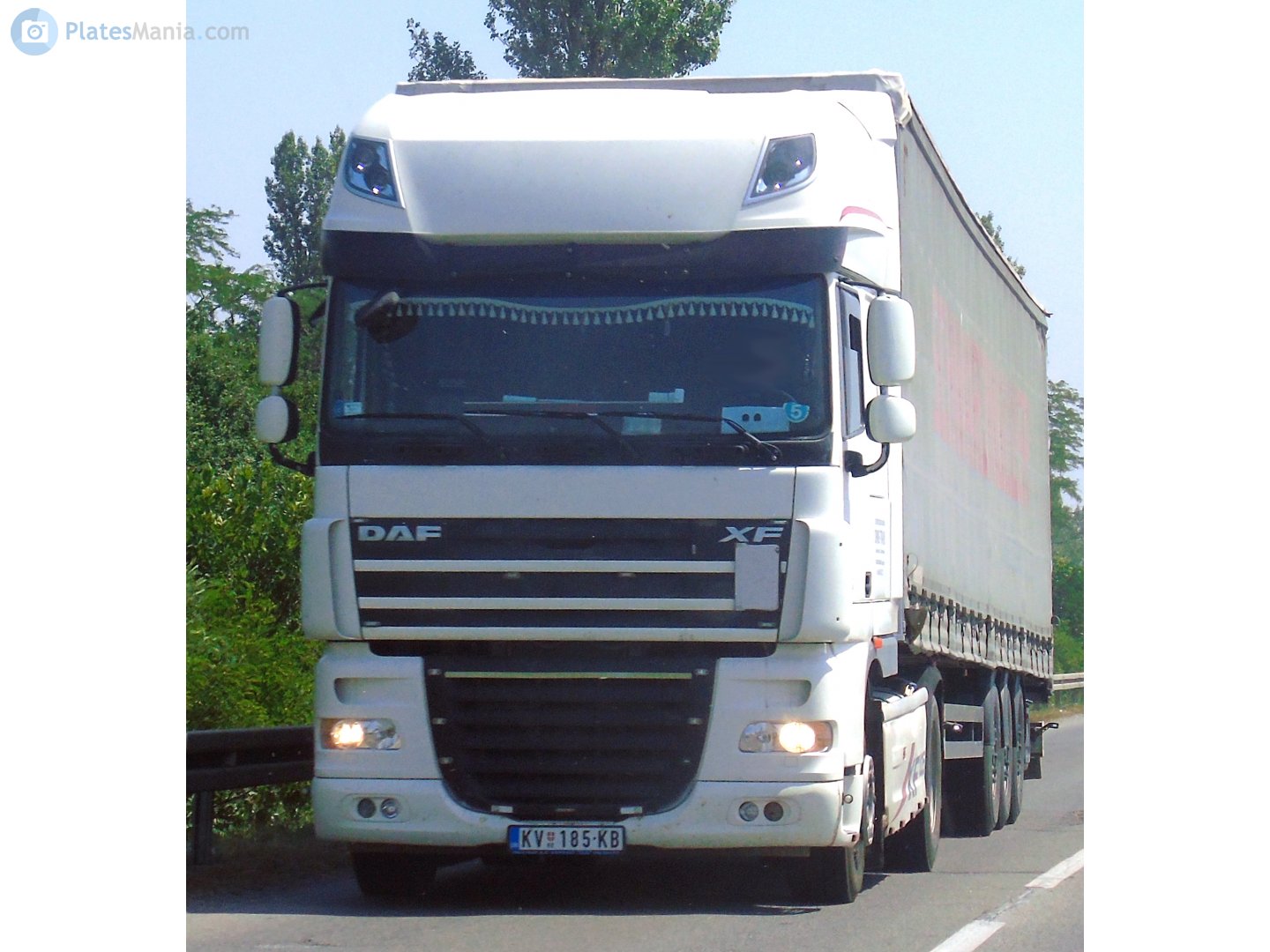 KV 185-KB, DAF XF 3rd gen (XF105), 2006–2020