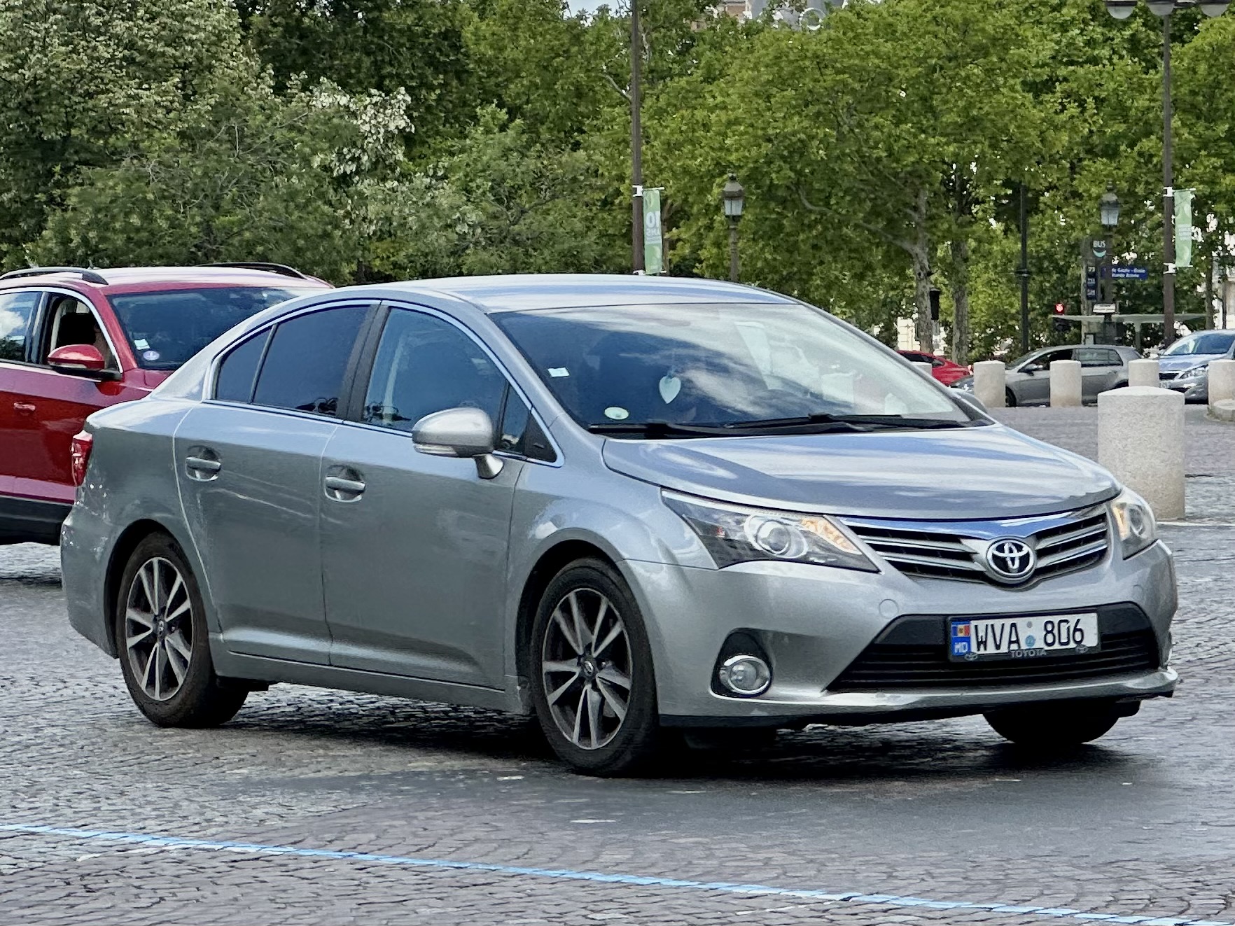 WVA 806, Toyota Avensis 3rd gen Sedan (T270), 1st facelift, 2011–2015