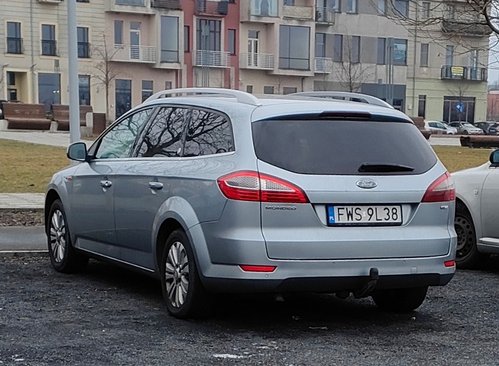 FWS 9L38, Ford Mondeo 3rd gen Turnier Wagon (Mk4; CD345), 2007–2010