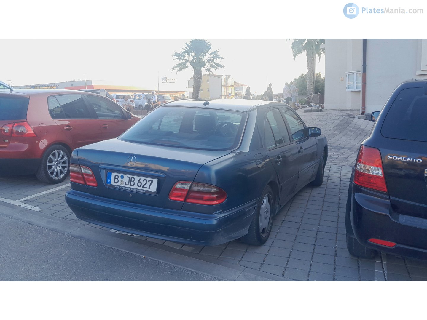 B JB 627, Mercedes-Benz E-Klasse 2nd gen Sedan (W210), 1995­–2002