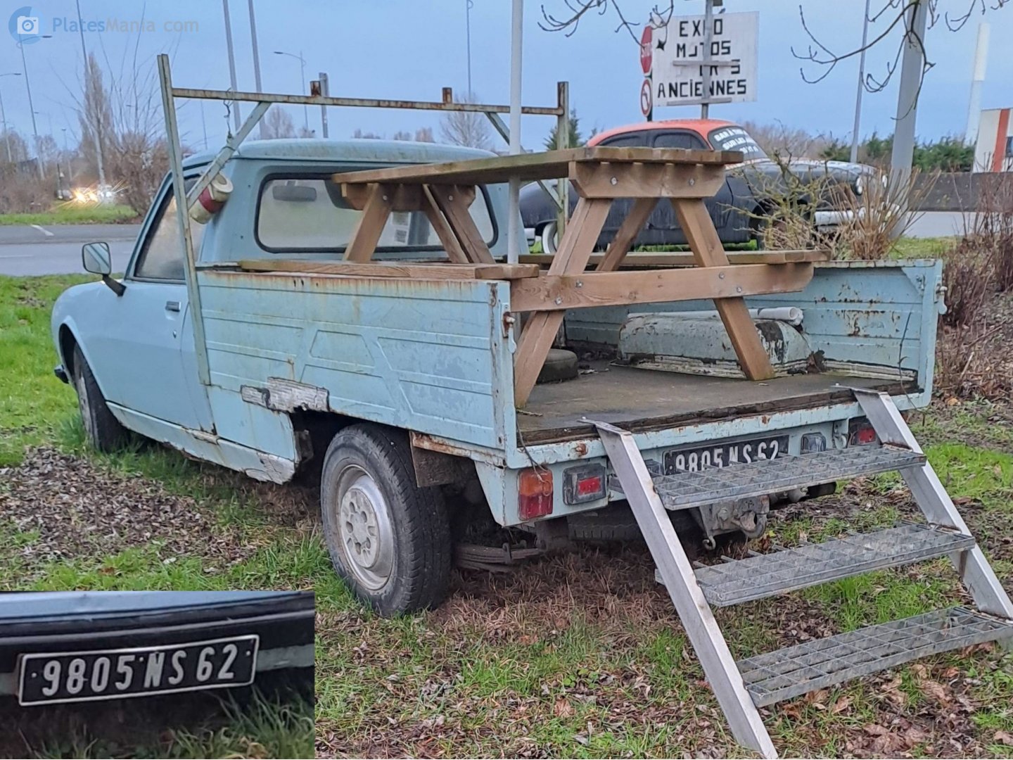 9805 NS 62, Peugeot 504 1st gen Pickup (E), 1979–1996 (–1999 for LATAM-market, –2006 for African-market)