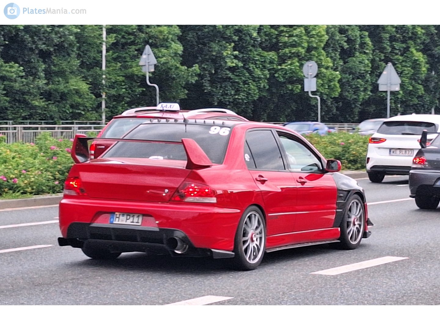 H P 11, Mitsubishi Lancer Evolution 3rd gen Sedan (VII-IX) (CT9A), 2001–2007