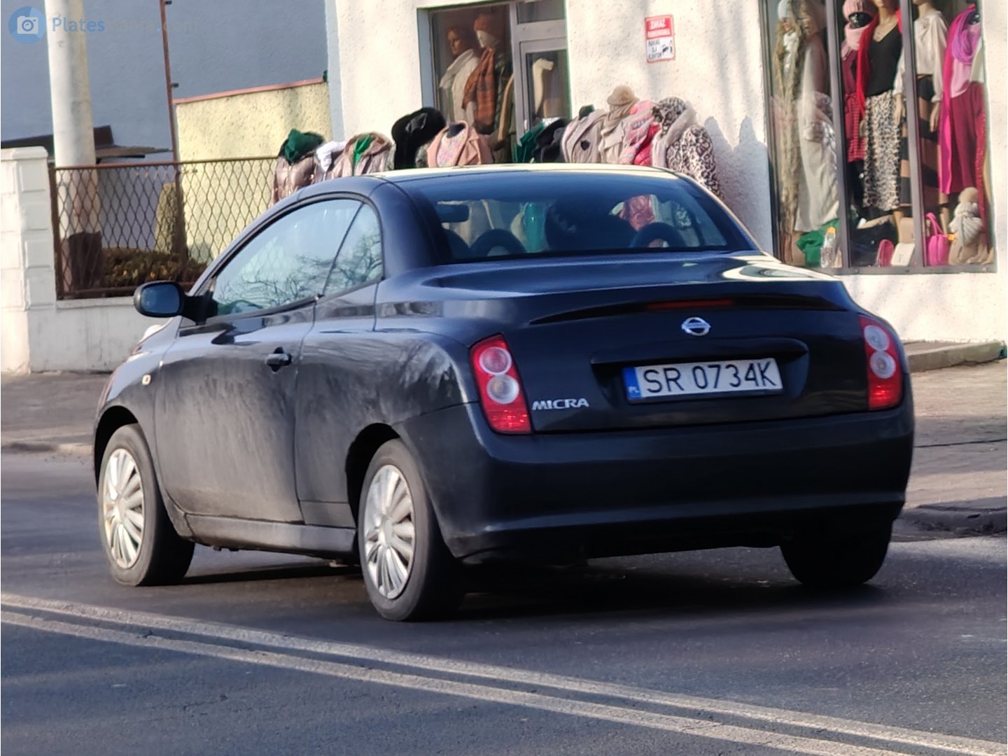 SR 0734K, Nissan Micra 3rd gen C+C (K12), 2005–2010