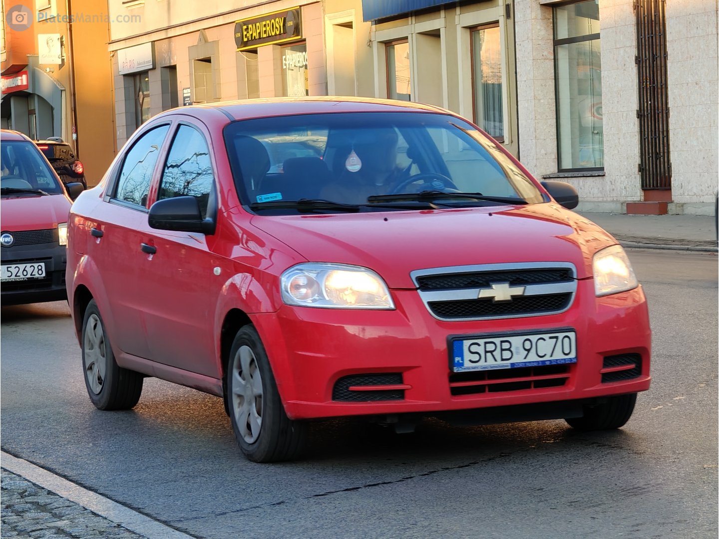 SRB 9C70, Chevrolet Aveo 1st gen Sedan (T250), facelift, 2006–2016