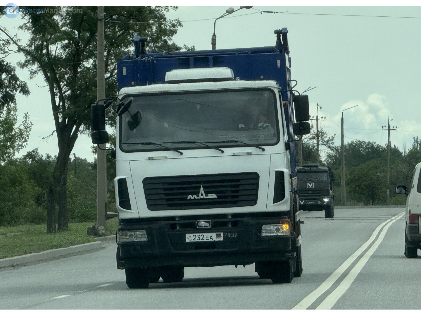 с 232 еа, MAZ 6312 1st gen, facelift, 2009–
