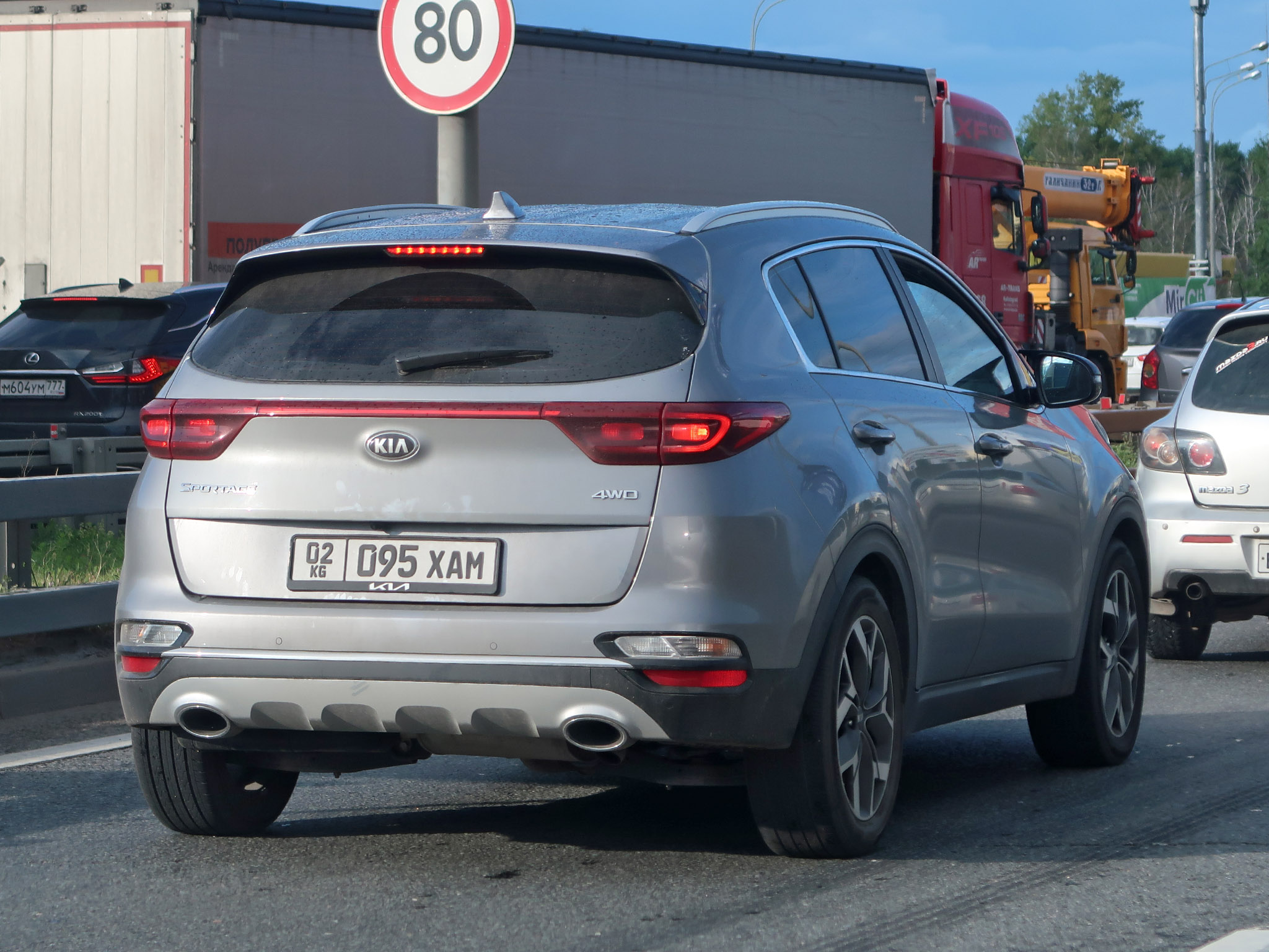 02 095 XAM, Kia Sportage 4th gen (QL), facelift, 2018–2022