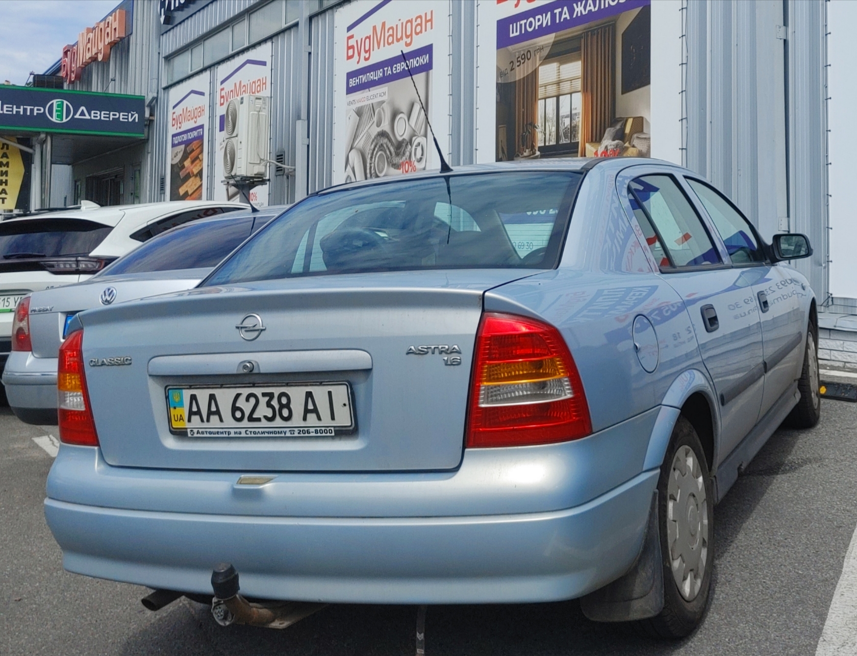 AA 6238 AI, Opel Astra 2nd gen Sedan (G; T98), 1998–2009