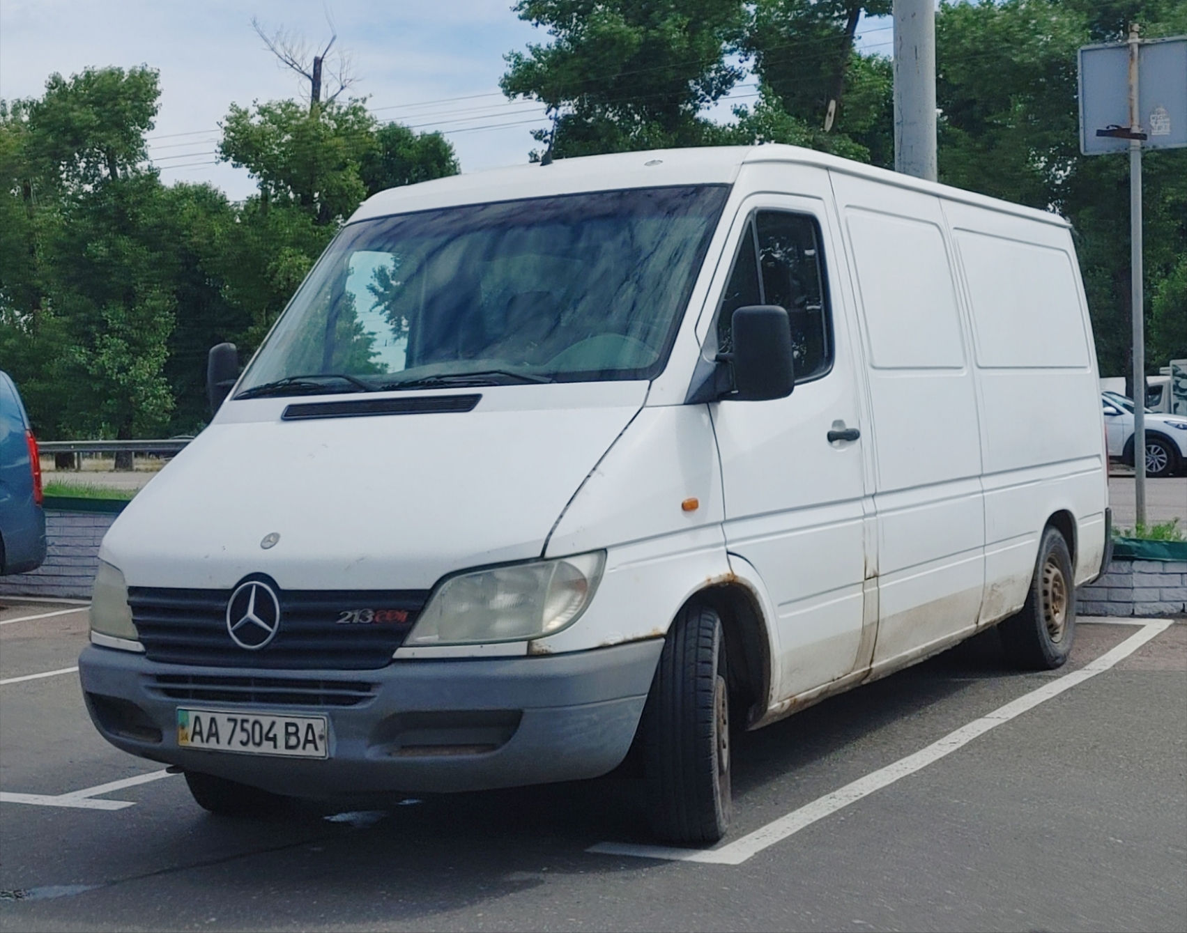 AA 7504 BA, Mercedes-Benz Sprinter 1st gen (Classic) (W901–905), facelift, 2000–2006 (2013–2018 for CIS-market)