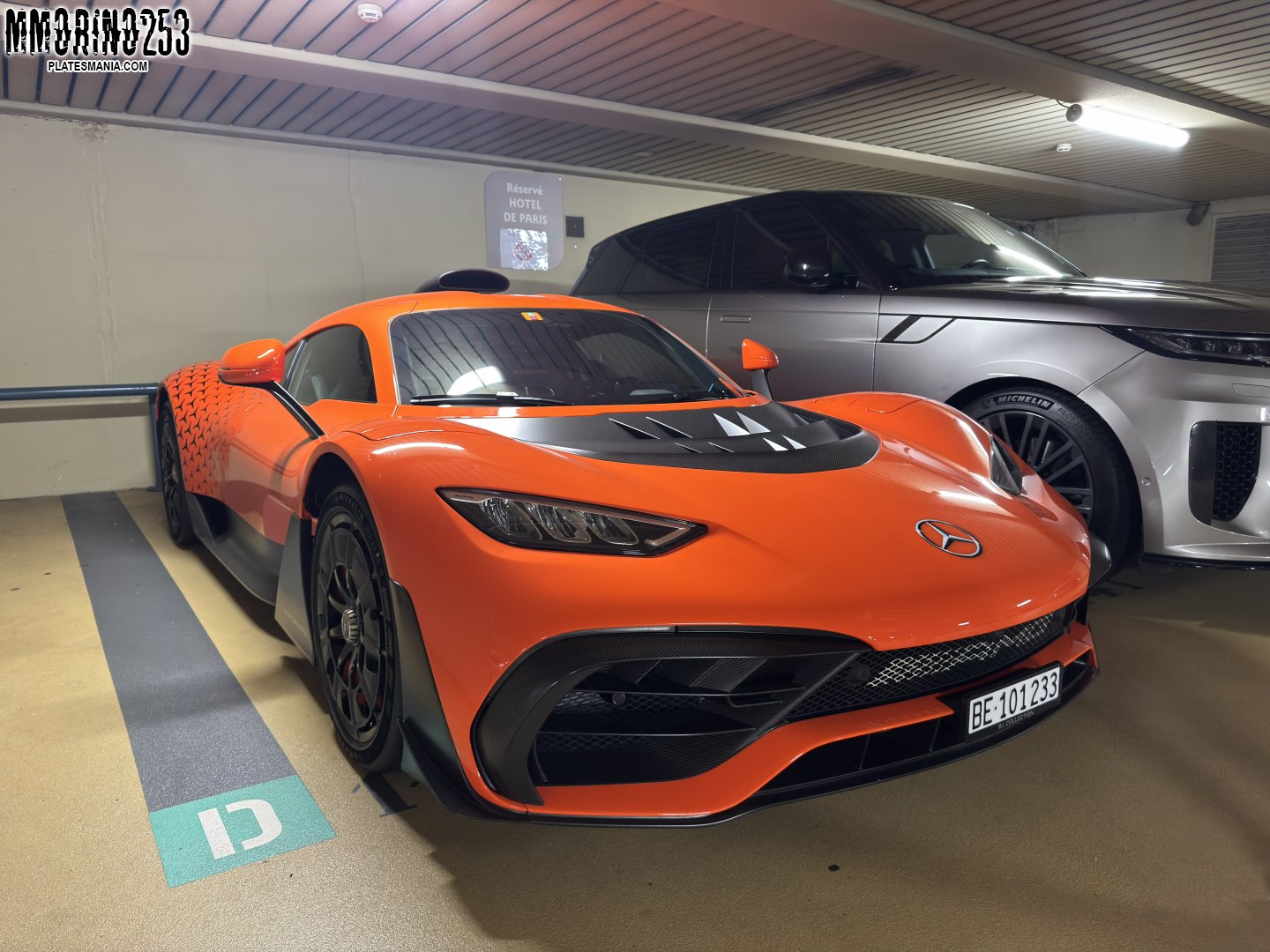 BE 101233, Mercedes-Benz AMG One 1st gen (C298), 2022
