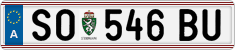 License plate of Austria, Regular plates