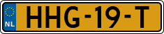 License plate of the Netherlands, Cars