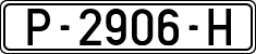 License plates of Spain, 1971 year series