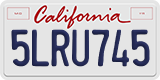 California, Passenger Car (1ABC234)